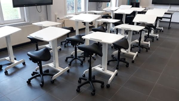 Laptop Table with Tilting Top