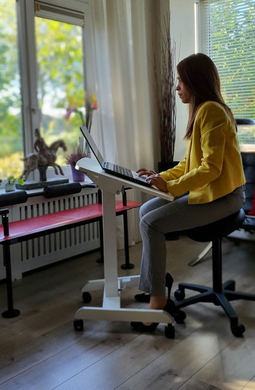 Laptop Table with Tilting Top